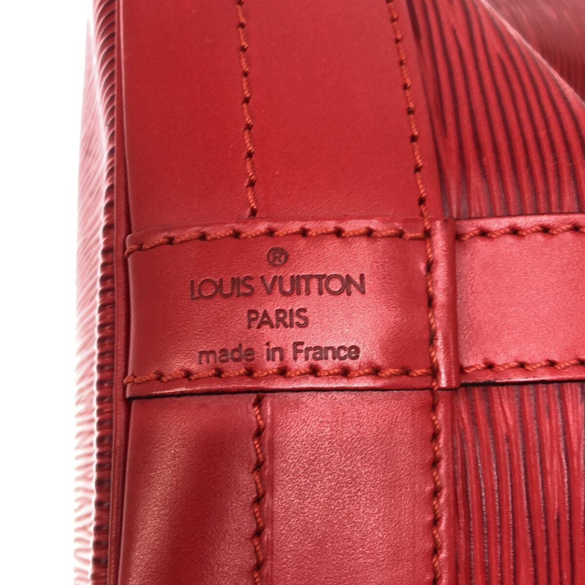 LOUIS VUITTON(ルイヴィトン) ショルダーバッグ エピ ノエ M44007 カスティリアンレッド レザー（LVロゴの刻印入り ）|mercariメルカリ官方指定廠商|Bibian比比昂代買代購