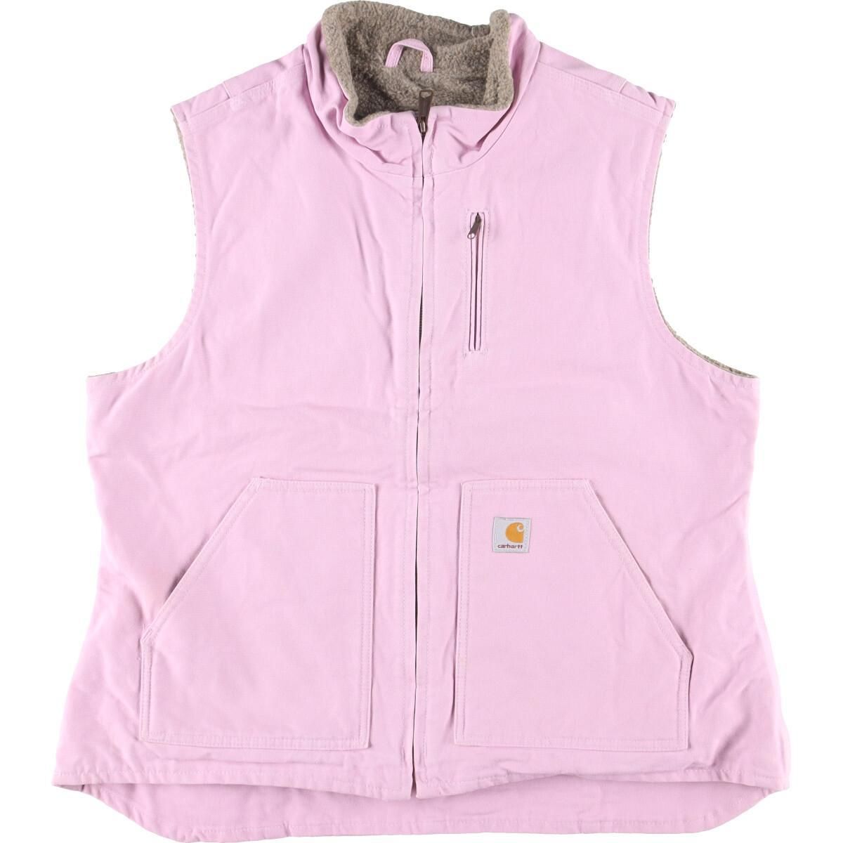 Carhartt ダックベスト　レディースLサイズ 古着 カーハート Carhartt FOR WOMEN ダック地ベスト レディース