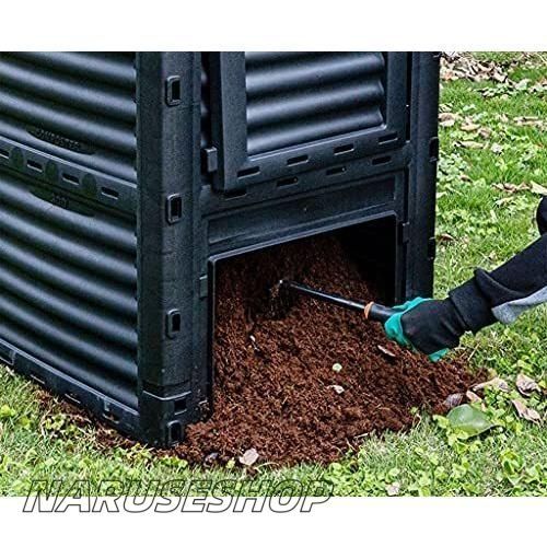 ガーデンコンポーネントパイル袋ゴミ箱300l大容量diyコンビネーションゴミ処理コンポストフレーム土壌改良材料発酵植物樹皮腐葉ベーコンコ