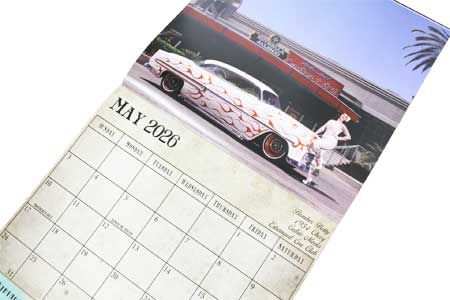 カレンダー 2026年版 セクシー 壁掛け ピンナップガール アメ車 バイク