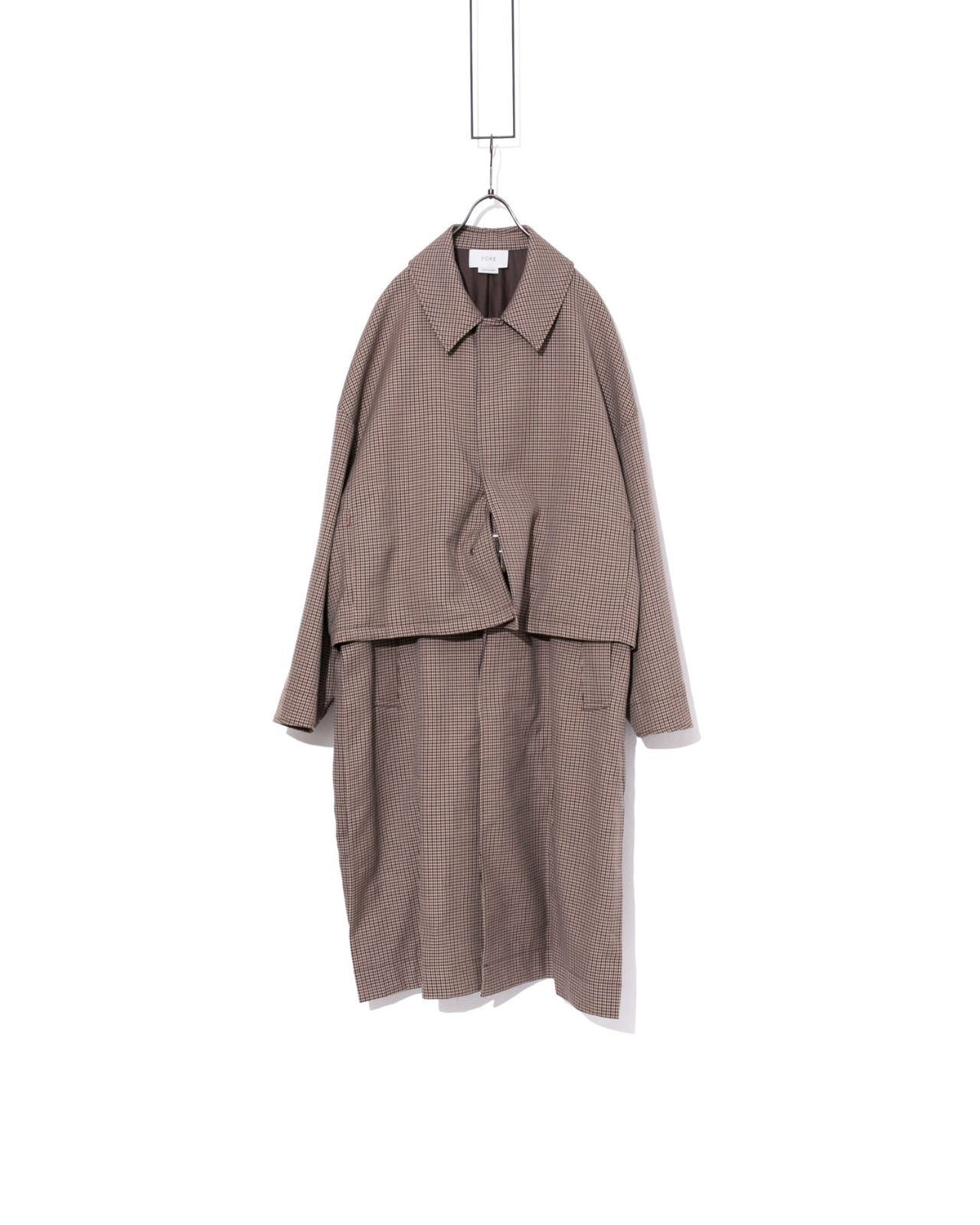 YOKE ヨーク 3WAY BAL COLLAR SHARE COAT3WAYバル コート