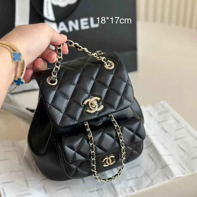【甘辛ミックス★】CHANEL ショルダーバッグ 23B！すぐ届く【CHANEL】チェーンクラッチ (CHANEL/ショルダー