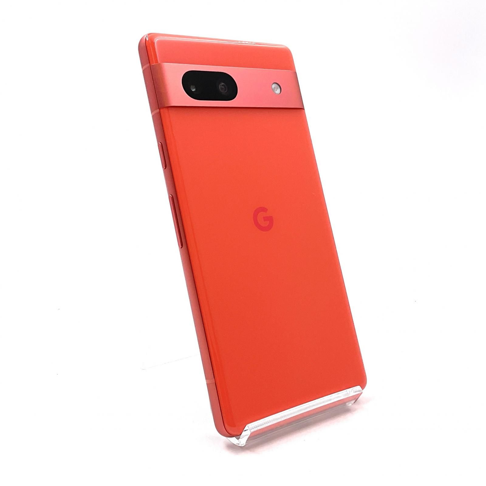 Google Pixel 7a 128GB Coral 購入 (コーラル) au G82U8【難有 Google Pixel 7a 128GB Coral 購入 (コーラル) au G82U8【難有
