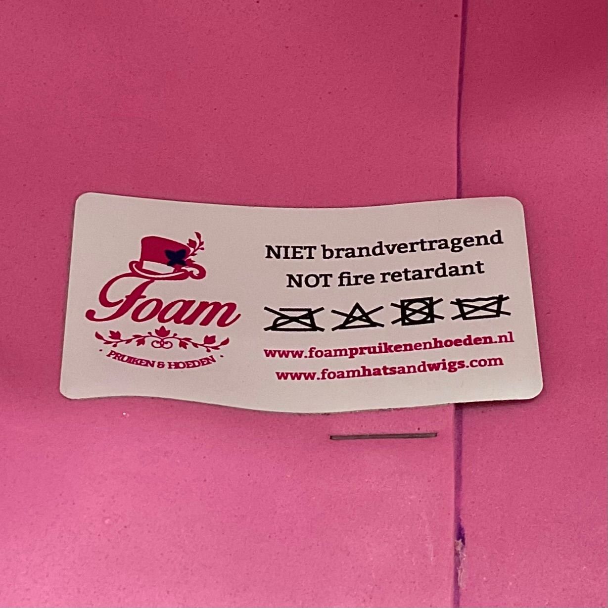 マネキン付き海外製ウィッグ