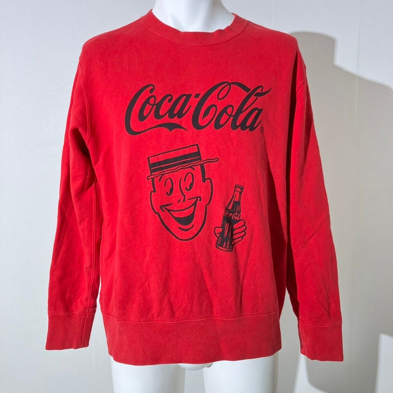 UT】UNIQLO x Coca Cola コラボ スウェット フロントプリント レッド M