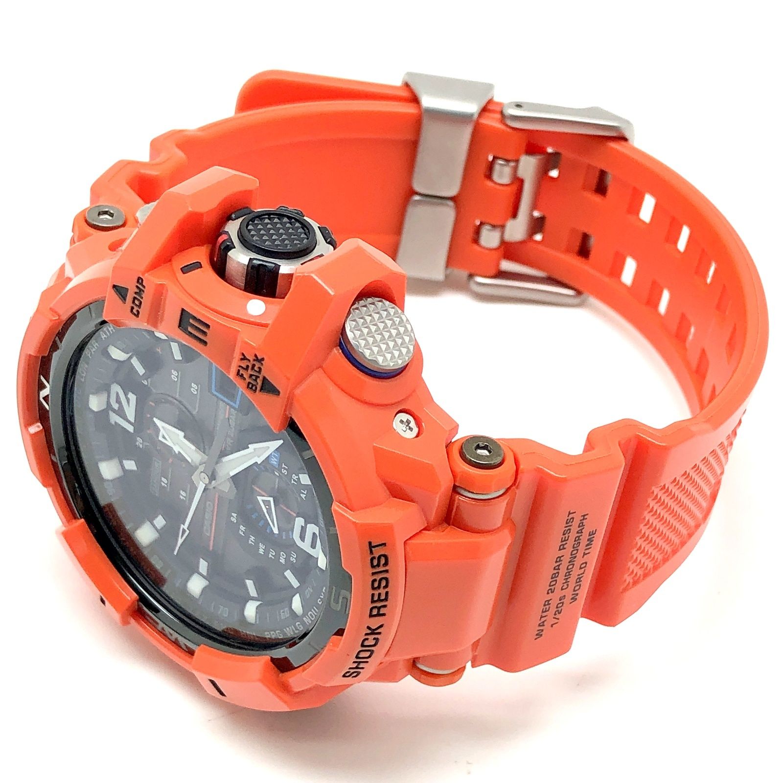 G-SHOCK オレンジ G-SHOCK ジーショック GW-A1100R-4A グラビティマスター 電波ソーラー