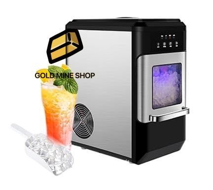 自動製氷機 24時間で30Kg セルフクリーニング製氷機 ポータブル製氷機 アイススクープとバスケット付き低騒音 家庭 キッチン オフィス用