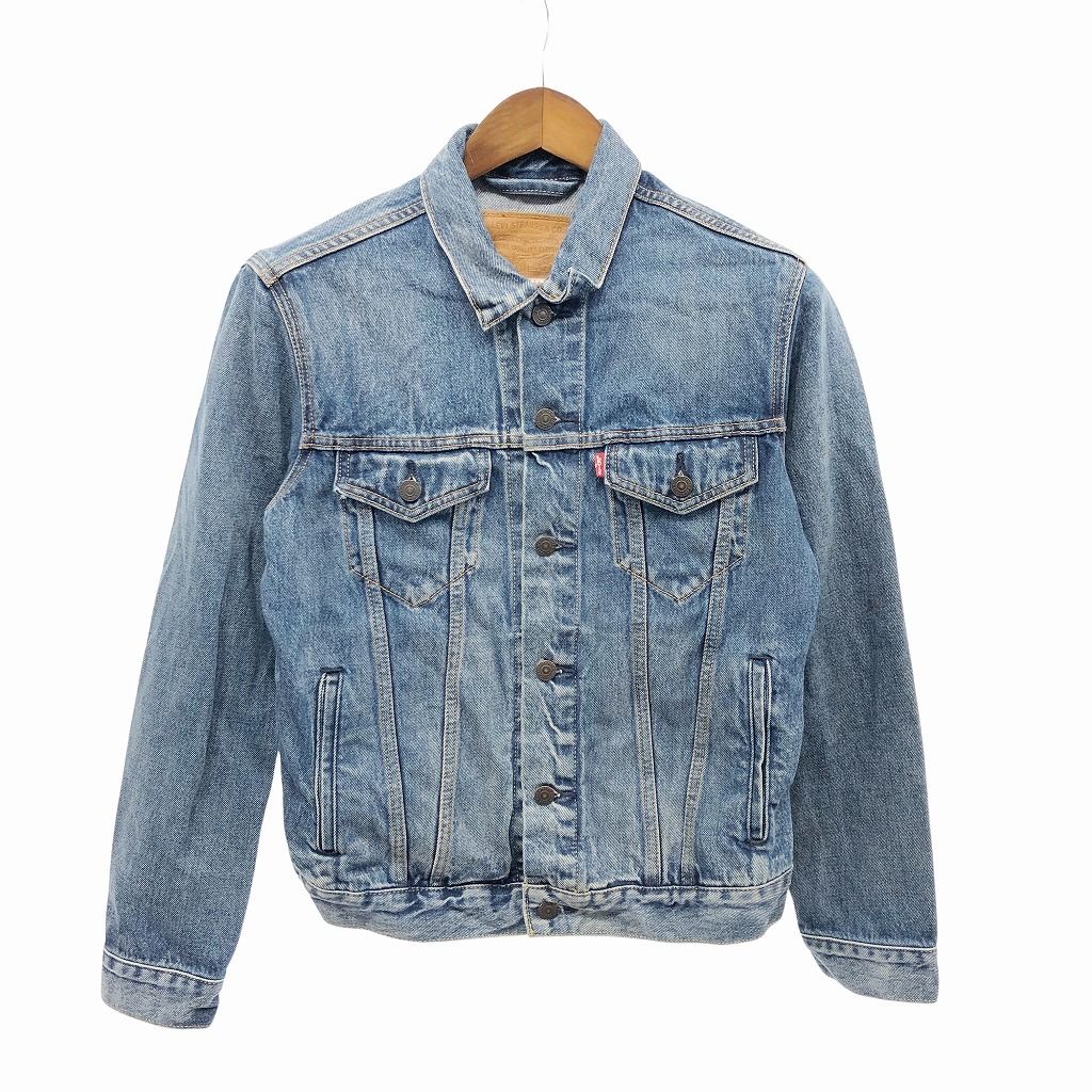 デニムジャケット ワッペン 古着 2000年代 Levi s リーバイス 72334