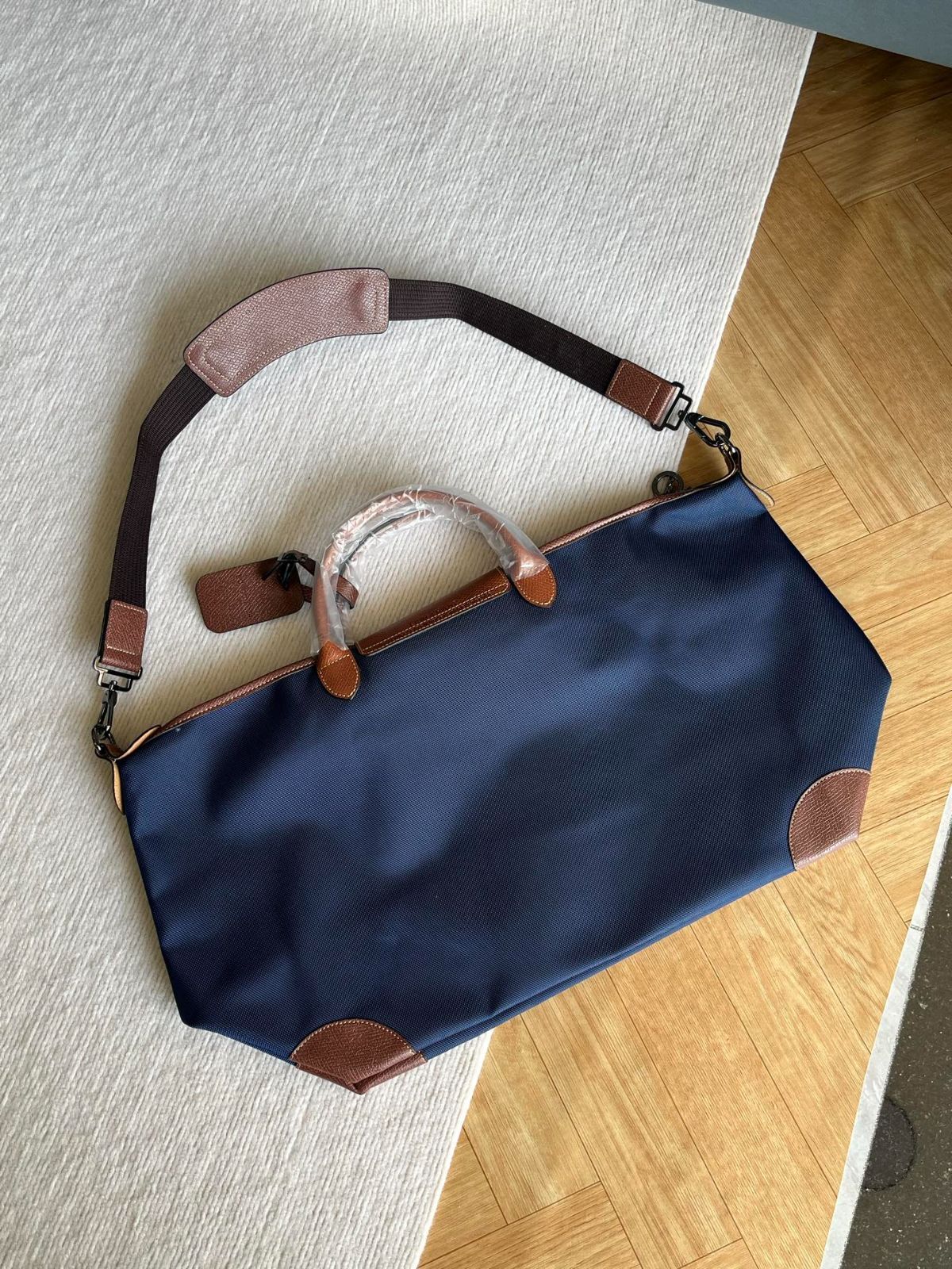 Longchamp 大容量 男女兼用 2way バッグ #ブラック ロンシャン 大容量 男女兼用 2wayバッグ ブラック 大容量 男女