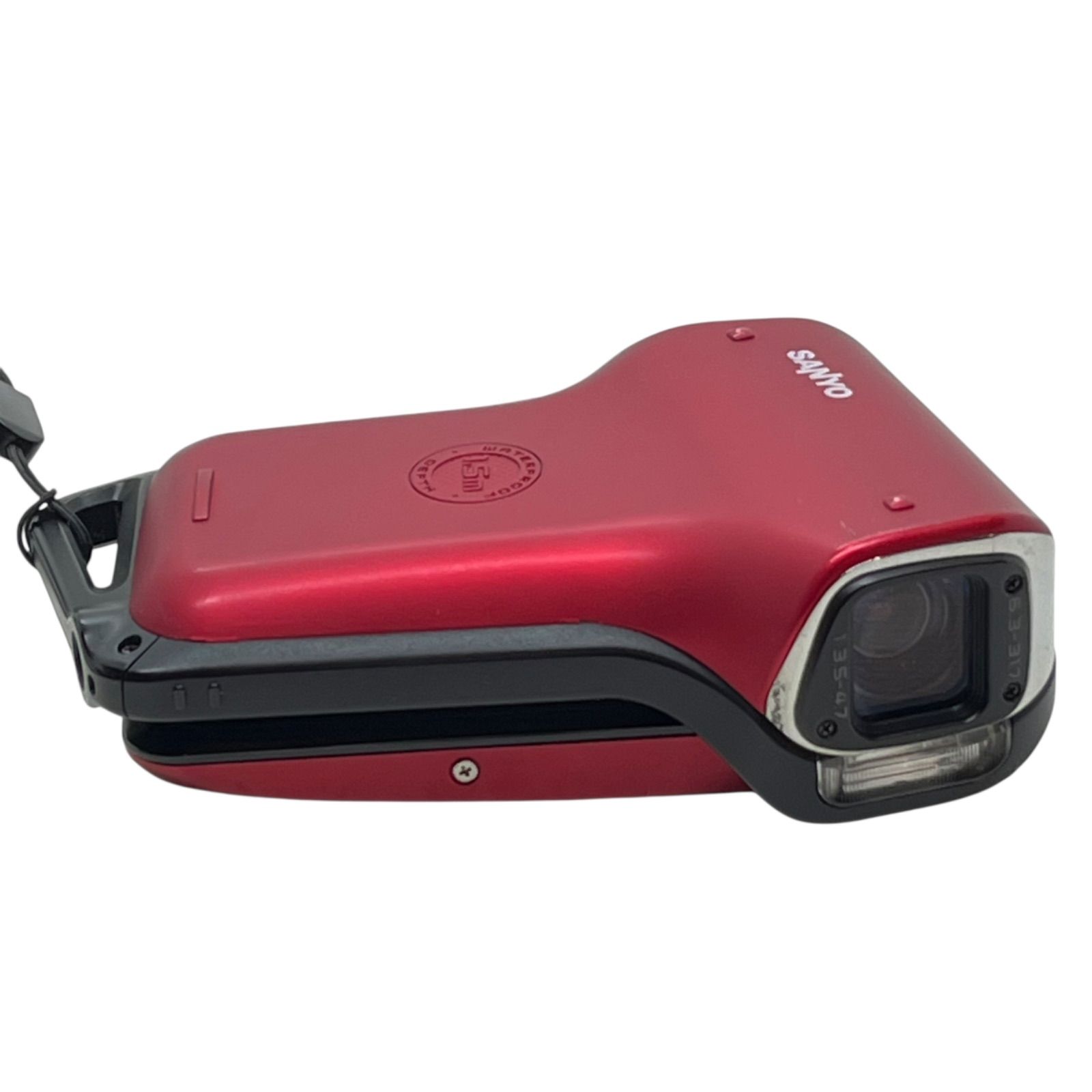 【美品】SANYO Xacti DMX-CA9 レッド SANYO ハイビジョン 防水デジタルムービーカメラ Xacti