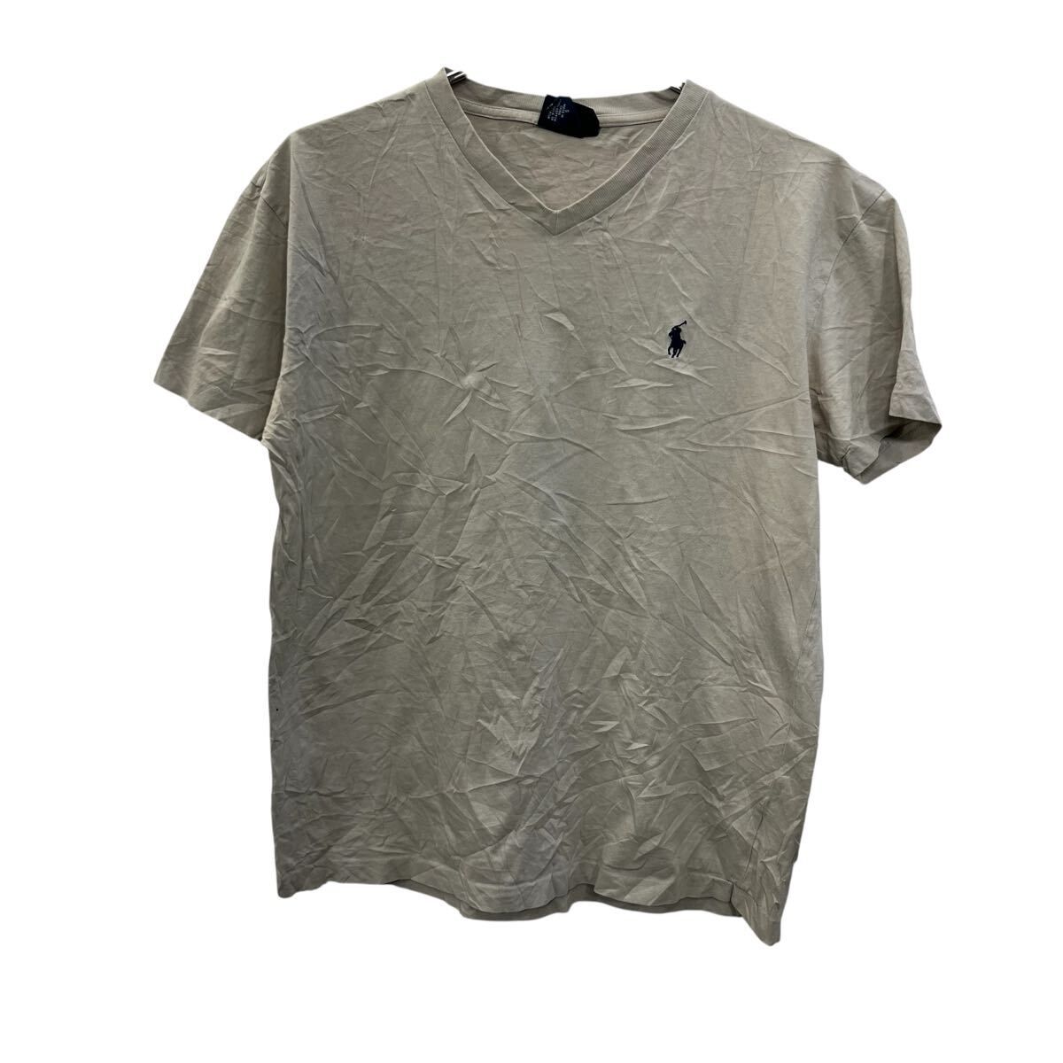 POLO RALPH LAUREN 半袖 ロゴ Tシャツ S グレー ポロラルフ