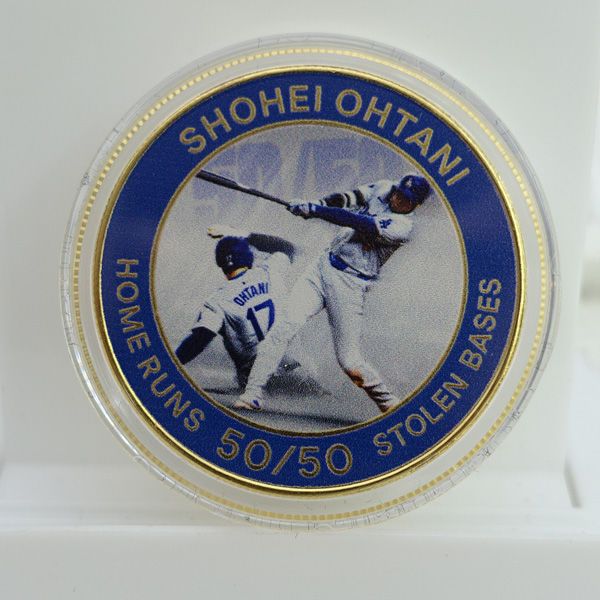 The Highland Mint 大谷翔平 50-50達成 記念ゴールドコイン 5050個 趣味雑貨