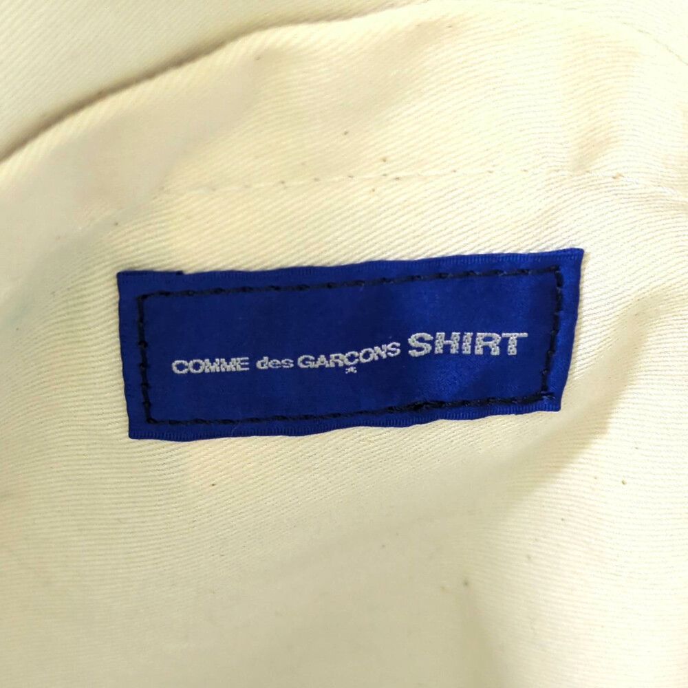 入手困難◎コムデギャルソンシャツ 2way ショルダーバッグ PVC コットン 入手困難◎コムデギャルソンシャツ 2way ショルダーバッグ PVC