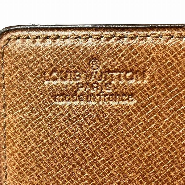 ルイヴィトン Louis Vuitton モノグラム ポルトシェキエ ダブル M62223