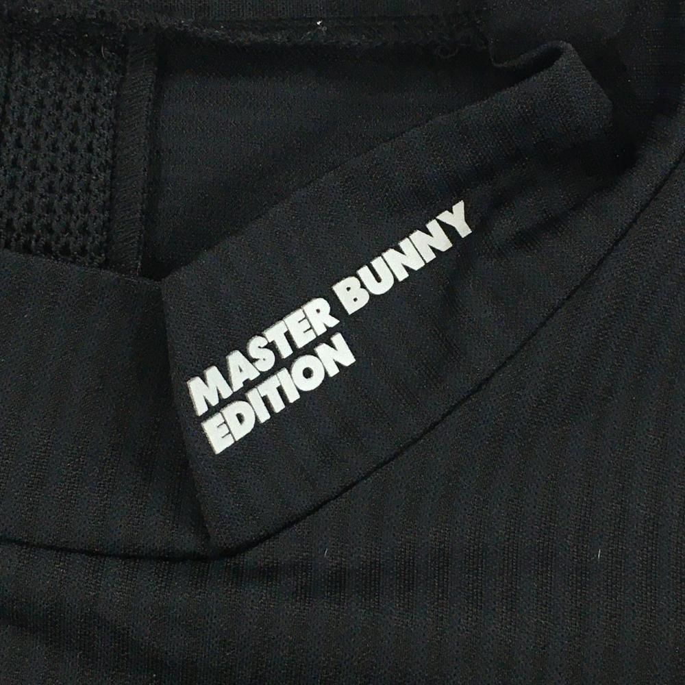 超美品】マスターバニー 半袖ハイネックシャツ 黒×ダーク