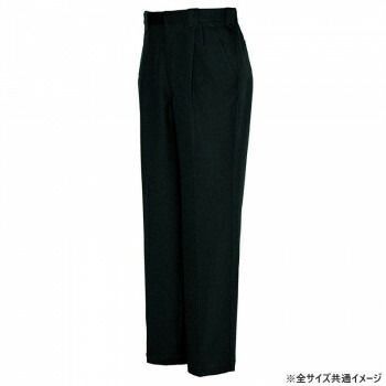 アイトス ワークパンツ 2タック ブラック 110 5552