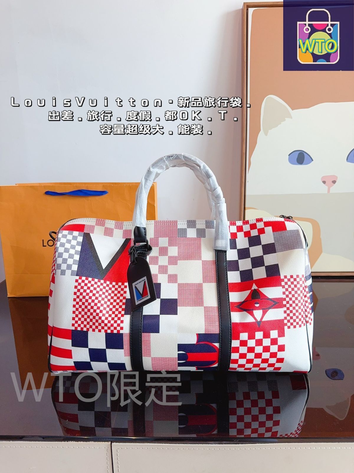 LVルイヴィトン春夏 keepall 財布 鍵バッグ 小銭入れ 手持ちバッグ バッグ ショルダーバッグ ポーチ 斜め肩-WT0輸入