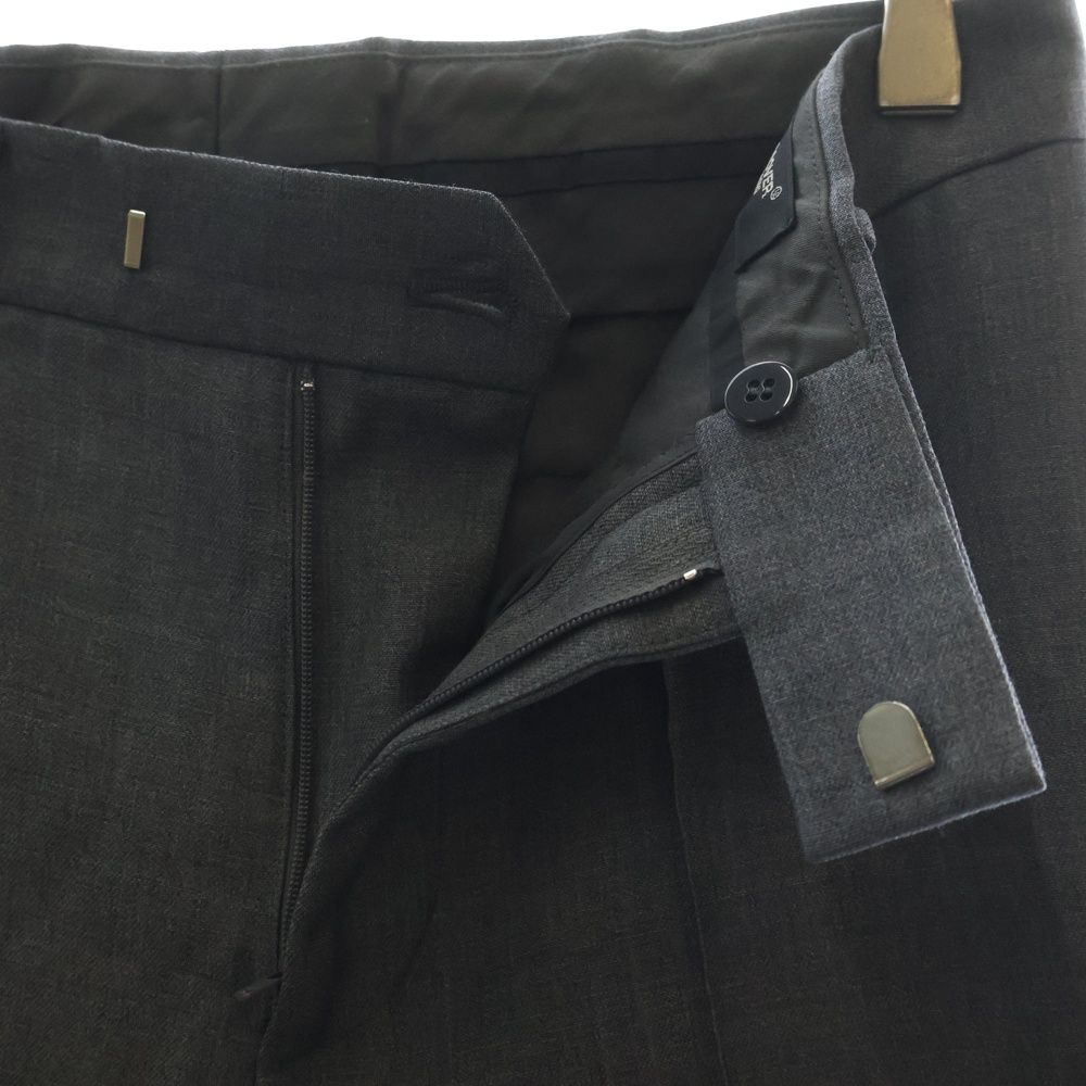 UNDERCOVER (アンダーカバー) 22AW 後ろ裾ZIP スリムスラックス ロング