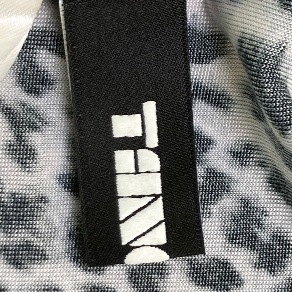 サイズ：L TANGRAM タングラム 半袖ポロシャツ レオパード グレー系