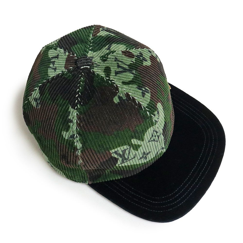 ルイヴィトン キャップ イージーフィット カモフラージュ コットン