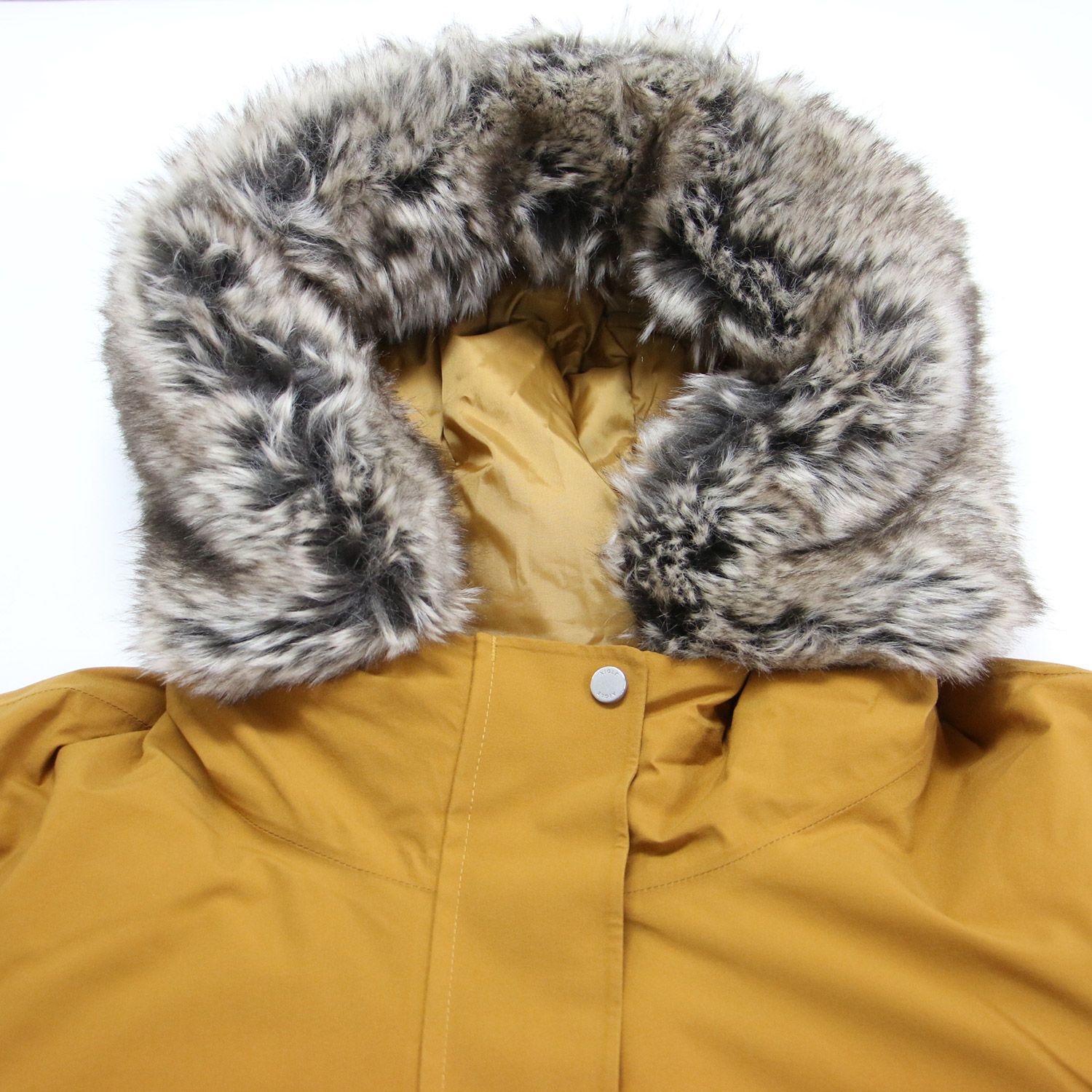 AIGLE エーグル ジャケット イエロー サイズ:40(L) | フード付き 