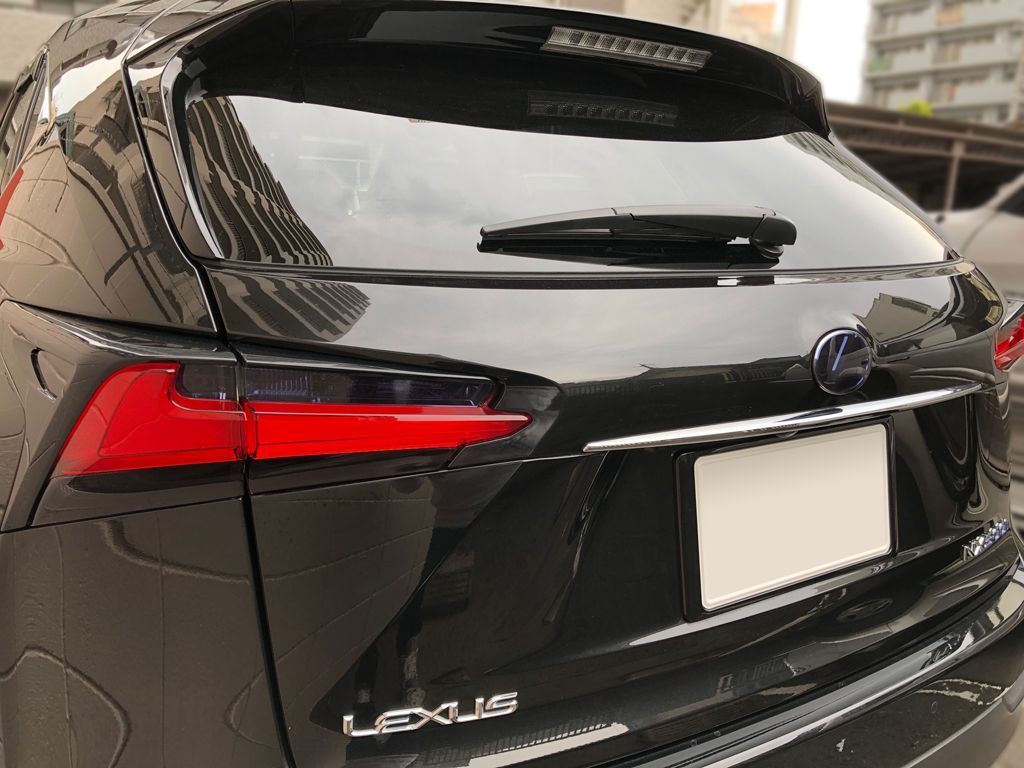 Tint+何度も貼れる レクサスNX200t/NX300h AGZ10/AGZ15/AYZ10/AYZ15 前期 テールランプ スモークフィルム(後期には施工不可) NX 10 レクサスnx Type3 agz10 ayz10 レクサスNX