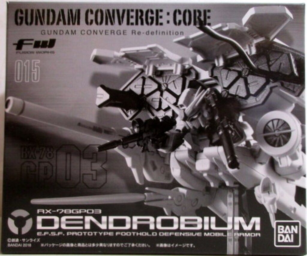 BANDAI FW GUNDAM CONVERGE CORE ガンダム試作3号機 デンドロビウム