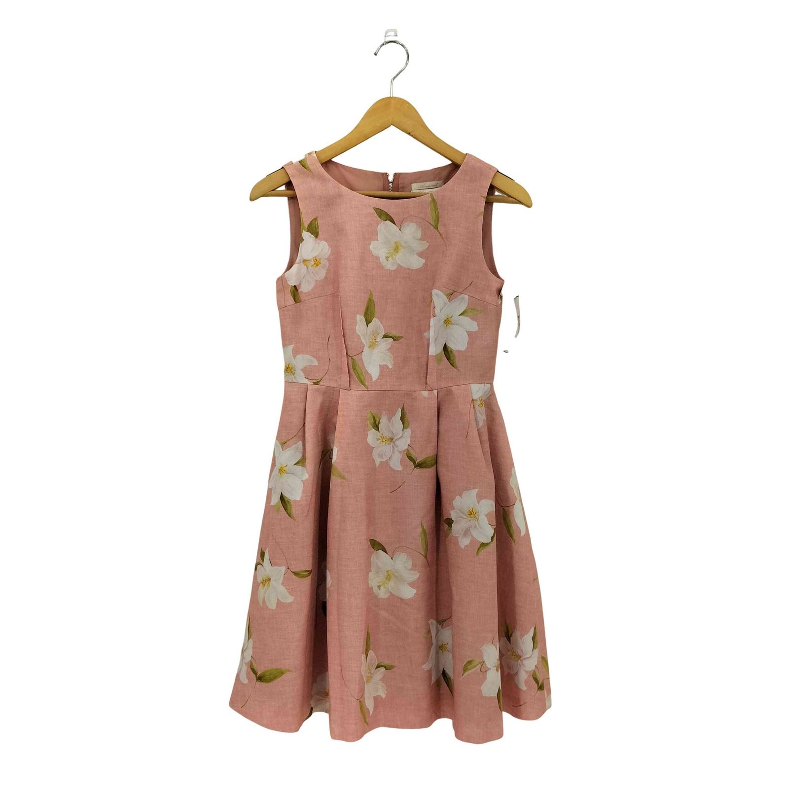 アベニールエトワール Aveniretoile WHITE LILIES PRINT TUCK