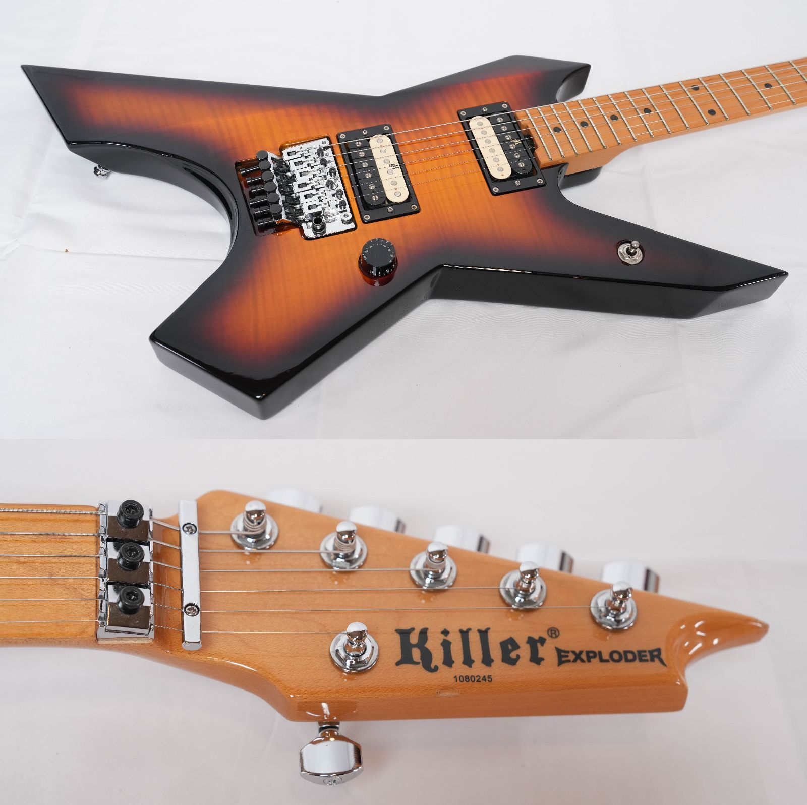 ☆Killer☆KG-EXPLODER Flamed Maple Top 3TS 美品 キラー 2018