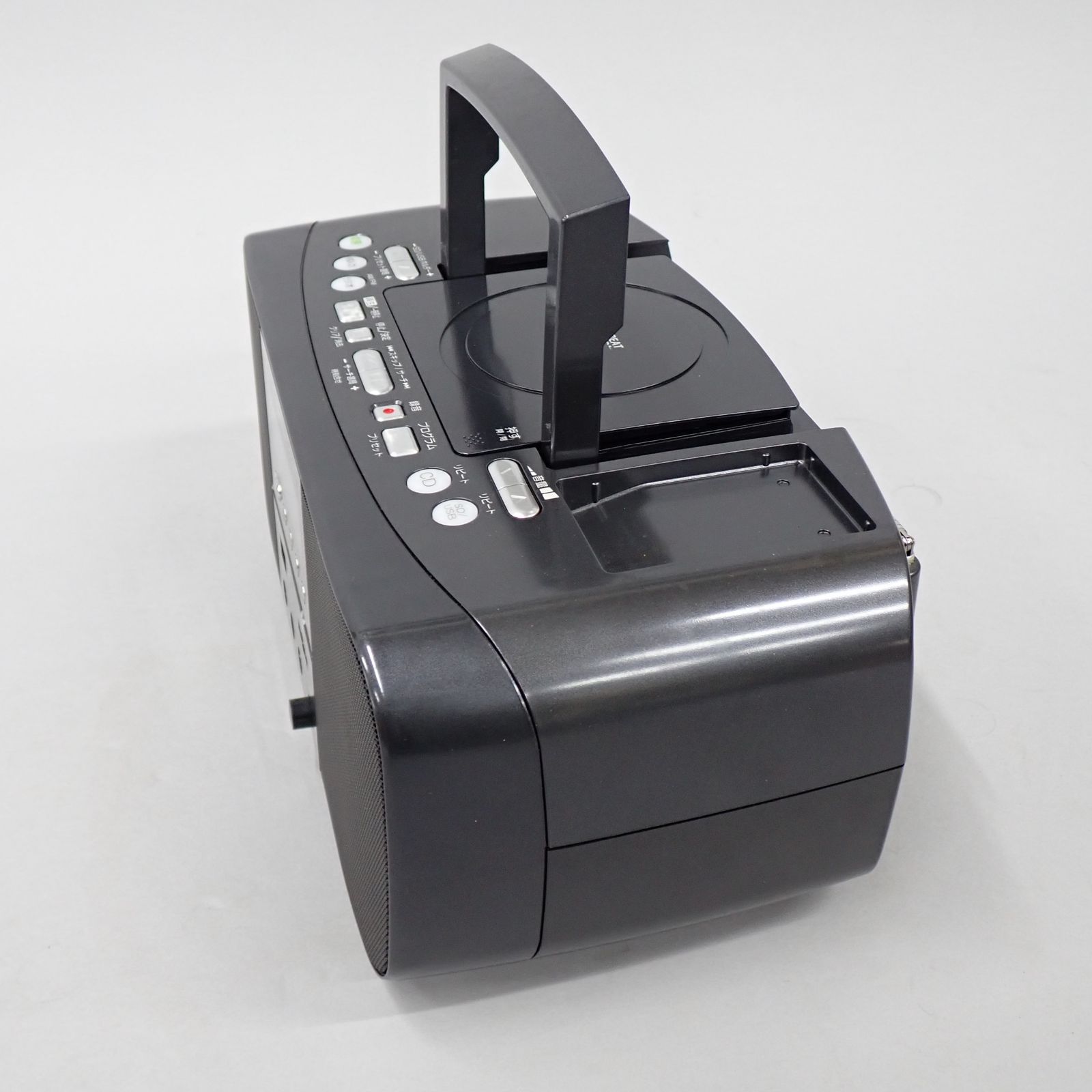 ● 美品 東芝 CDラジカセ SD USB ラジオ プレイヤー TY-SDK70 TOSHIBA SD/USB/CDラジオ TY-SDK70（K） ブラック CDラジカセ