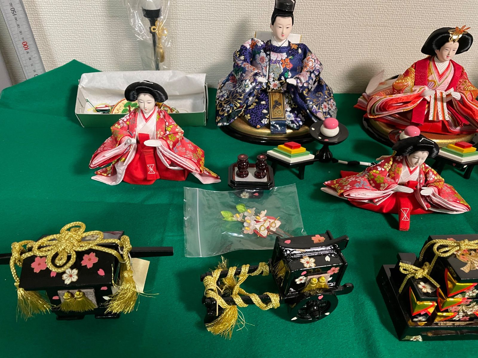 雛人形 三五親王飾り 親王飾り 三五親王 秋篠 No.5 雛人形 収納セット