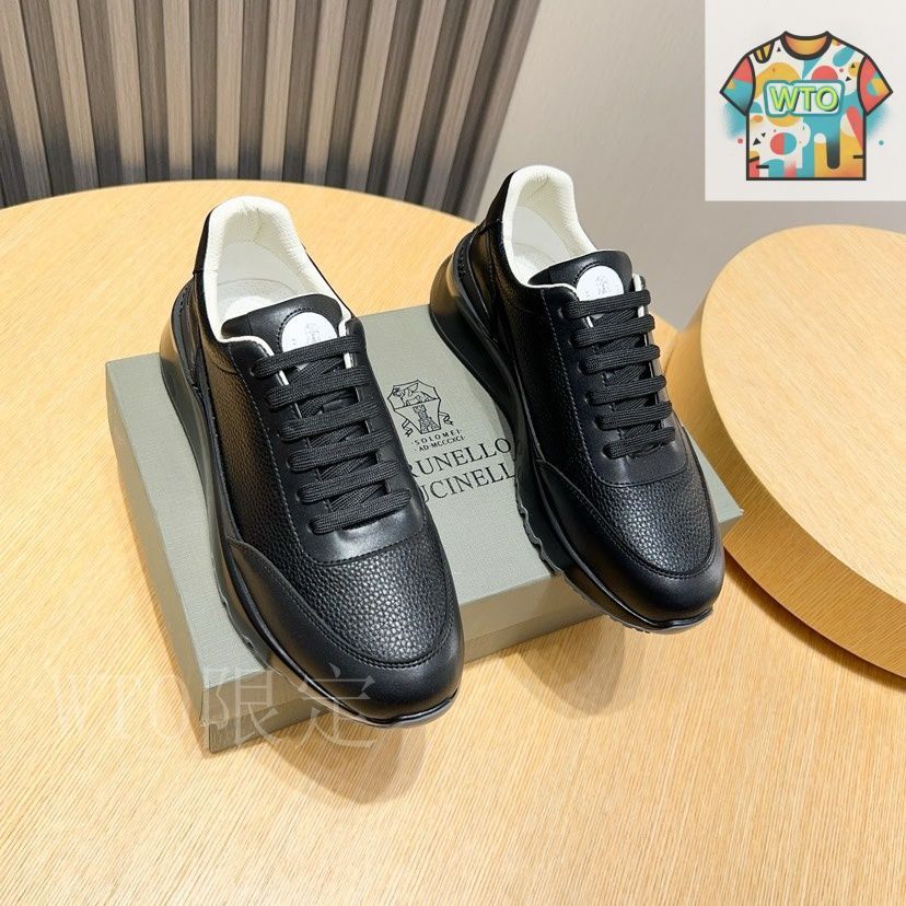 Brunello Cucinelli メンズ カラーブロック スポーツ スニーカー