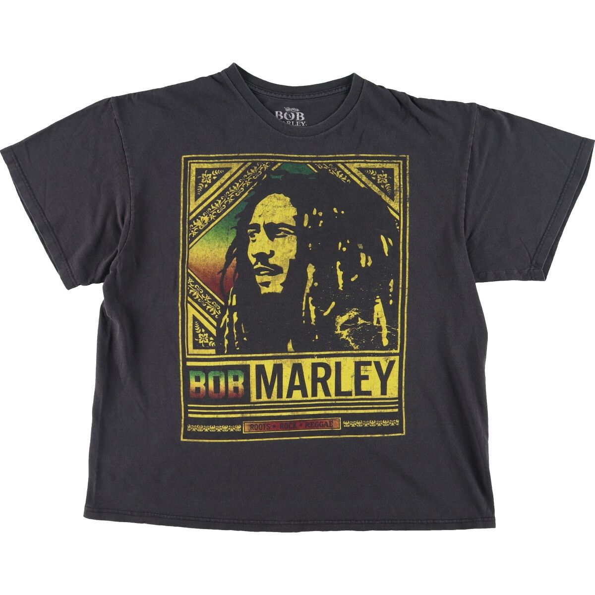古着 ザイオンルーツウェア ZAION ROOTSWEAR BOB MARLEY ボブマーリー バンドTシャツ バンT メンズL/eaa432839
