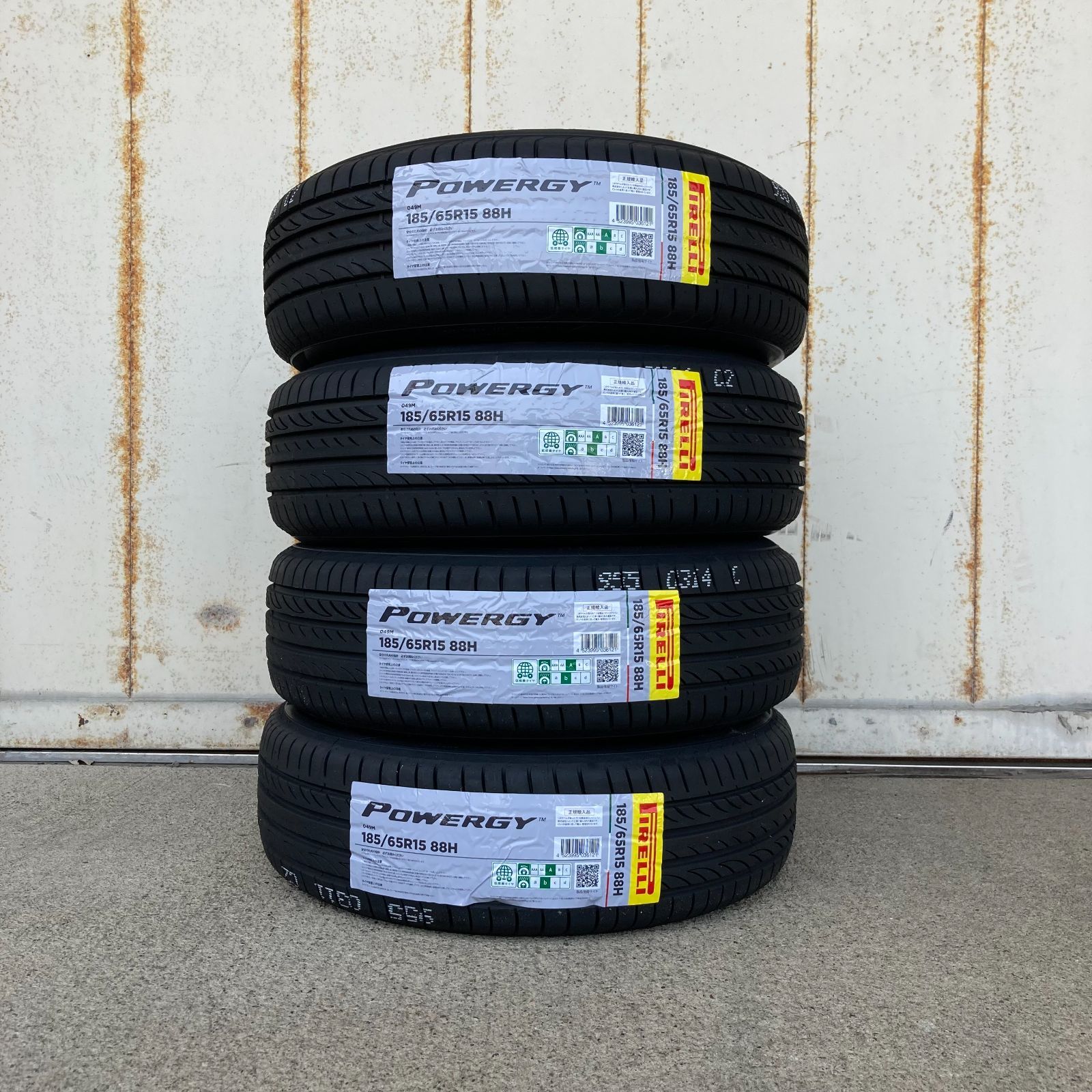 新品 ピレリ パワジー 185/65R15 サマータイヤ 4本セット 2024年 185 