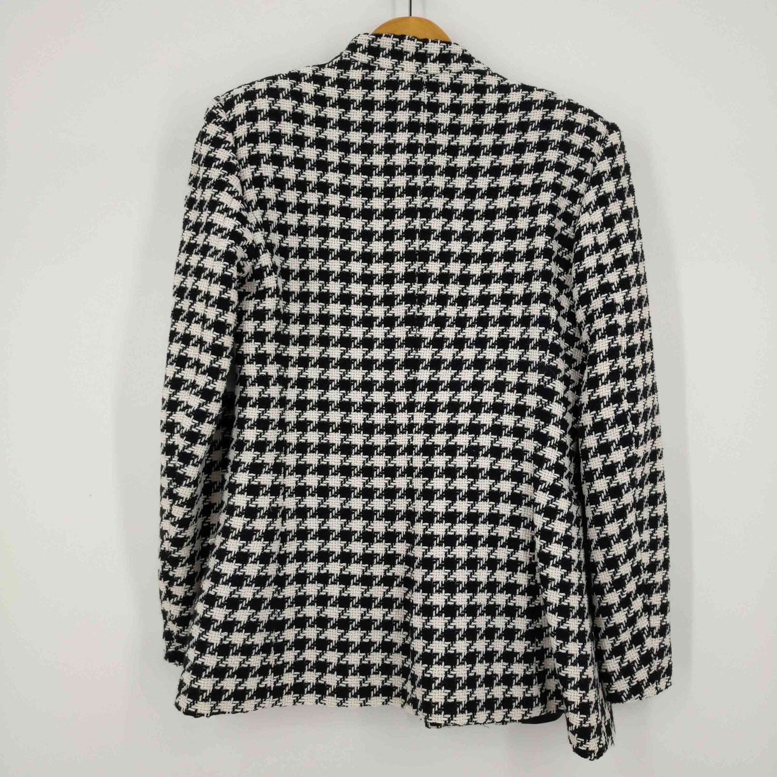 ザラ ZARA 22AW ハウンドトゥース チェック ジャケット