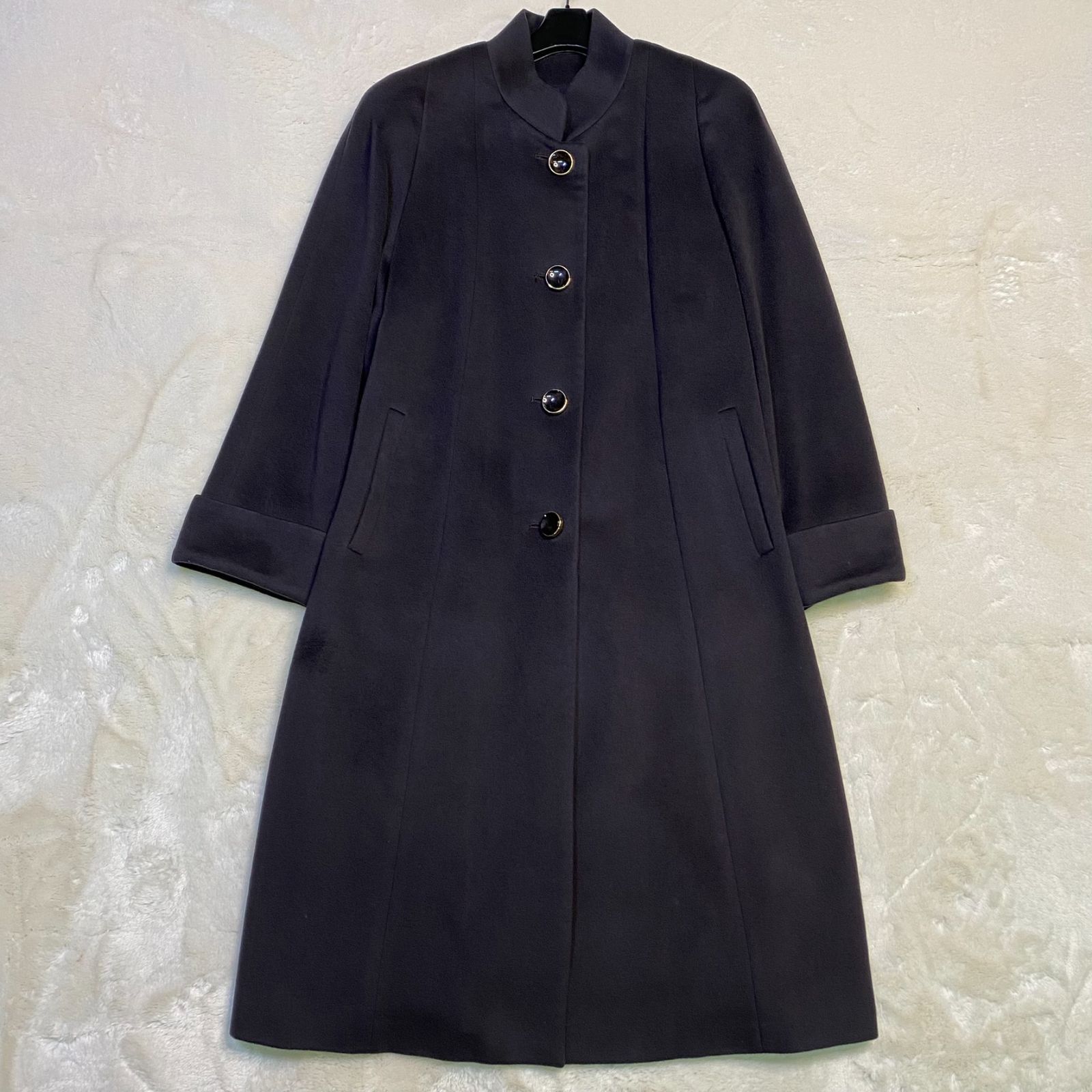 VESTINA ヴェスティーナ カシミヤ100% ロングコート きれいめ サイズ 11号