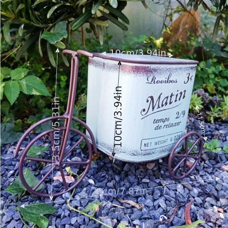 鉢植え 植木鉢 プランター プラントポット フラワーポット 花瓶 ガーデニング 自転車型 屋内 屋外 インテリア 庭 玄関 多肉植物 サボテン ガーデニング雑貨 アンティーク