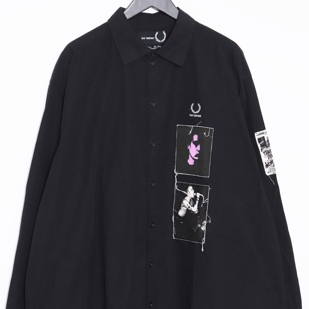 RAF SIMONS FRED PERRY RS OVER SIZED PRI Lサイズ - メルカリ