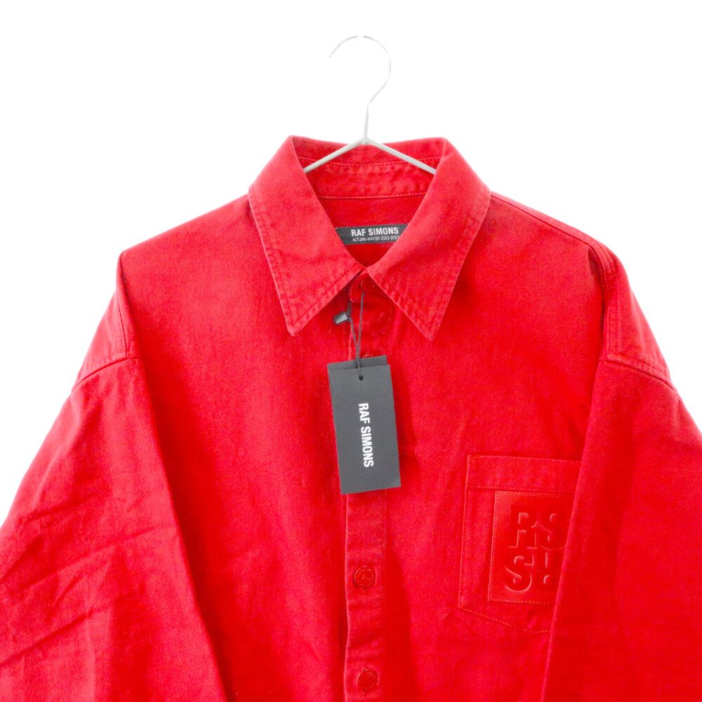 RAF SIMONS (ラフシモンズ) 22AW Oversized Denim Shirt With