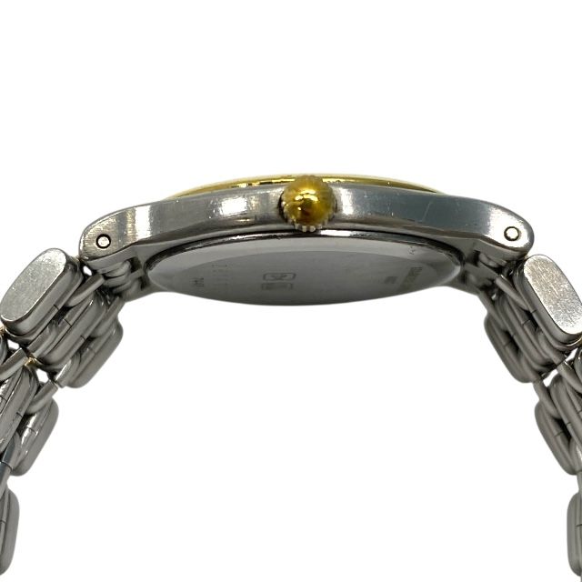 稼働品 ロンジン 7443 腕時計 時計 クオーツ アナログ ゴールド シルバー ステンレススチール レディース LONGINES 感 上品デザイン 人気モデル