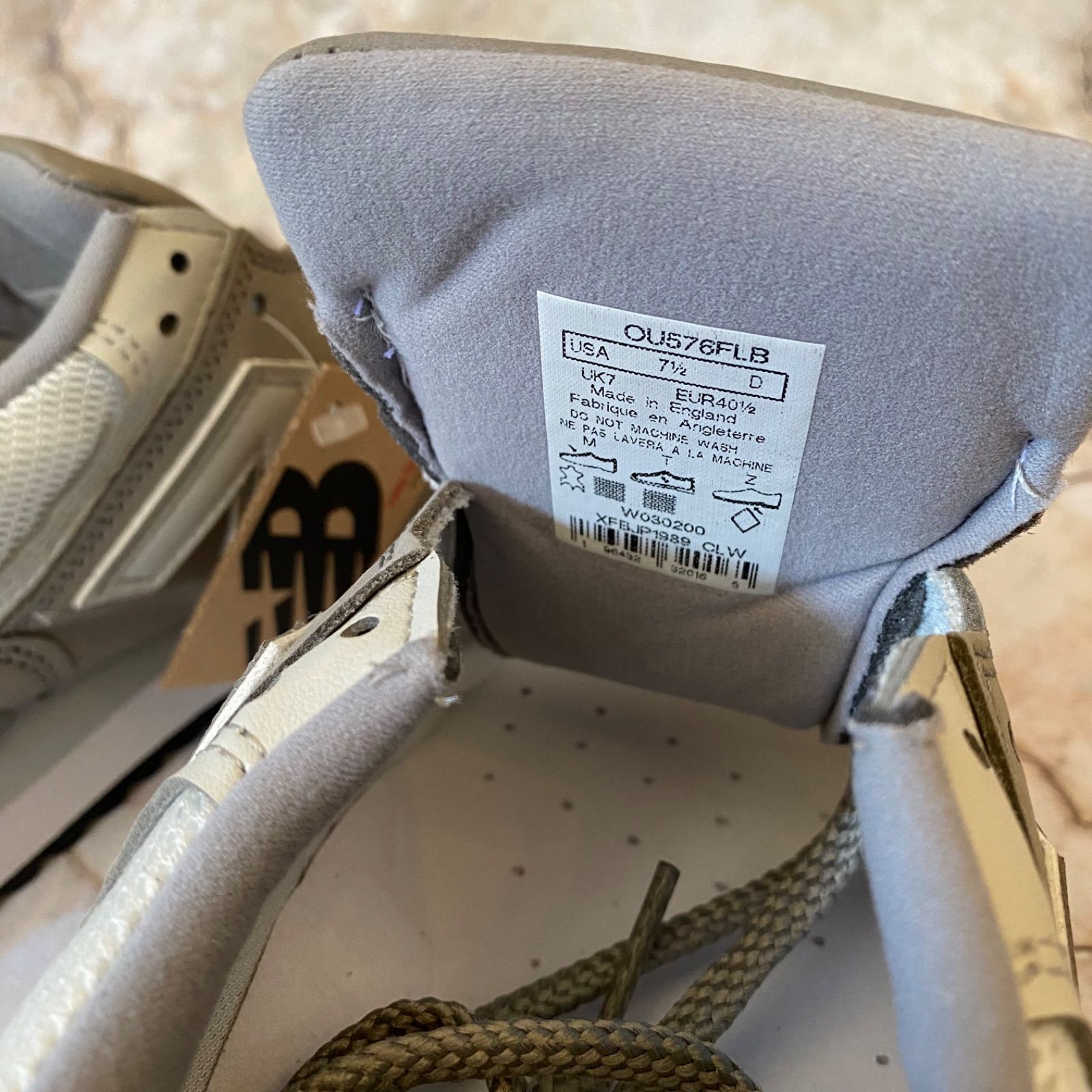 新品 NEW BALANCE OU576FLB UK製 スニーカー - メルカリ