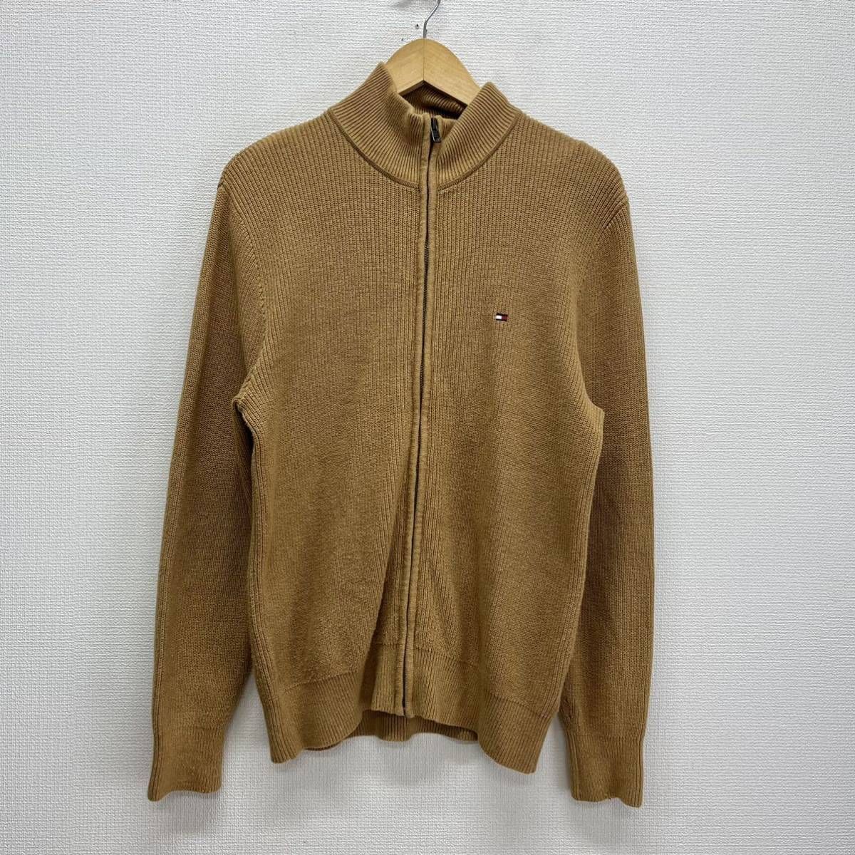 TOMMY HILFIGER トミーヒルフィガー ニットブルゾン ジップアップ 