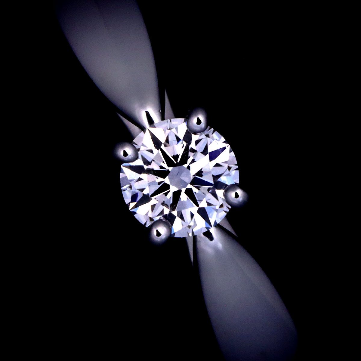 ティファニー ハーモニー リング 0.19CT D VVS1 3EXT ティファニー 