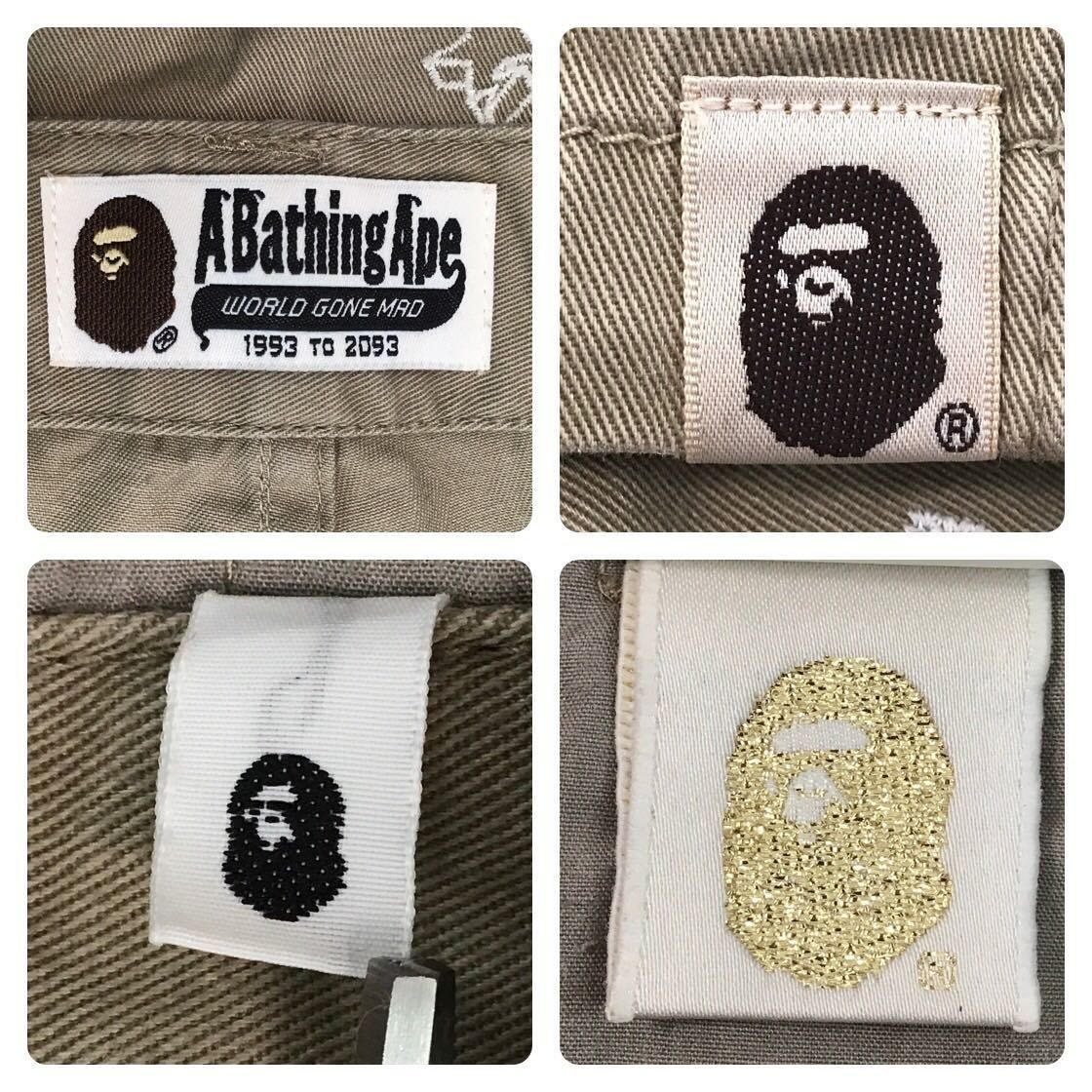 ☆蓄光☆ XL BAPESTA ハーフパンツ a bathing ape bape sta shorts  