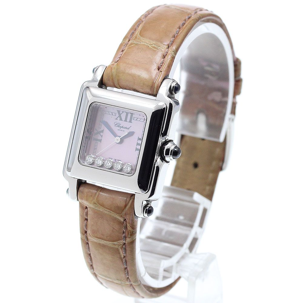 ショパール Chopard 27/8892-23 ハッピースポーツ 5Pダイヤ クォーツ  