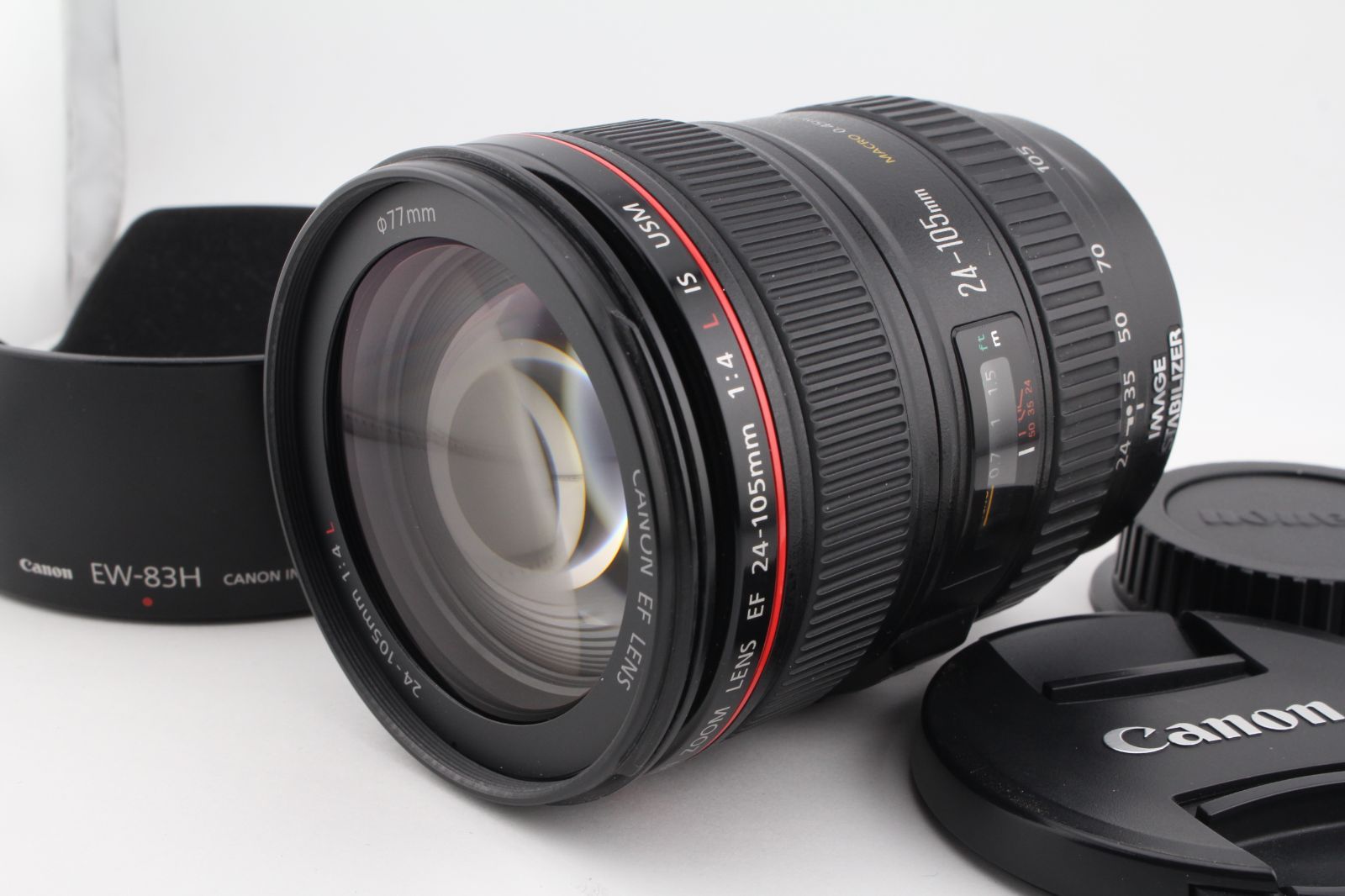 上品 Canon キヤノン EF 24-105mm F4 L IS USM J7115＃37