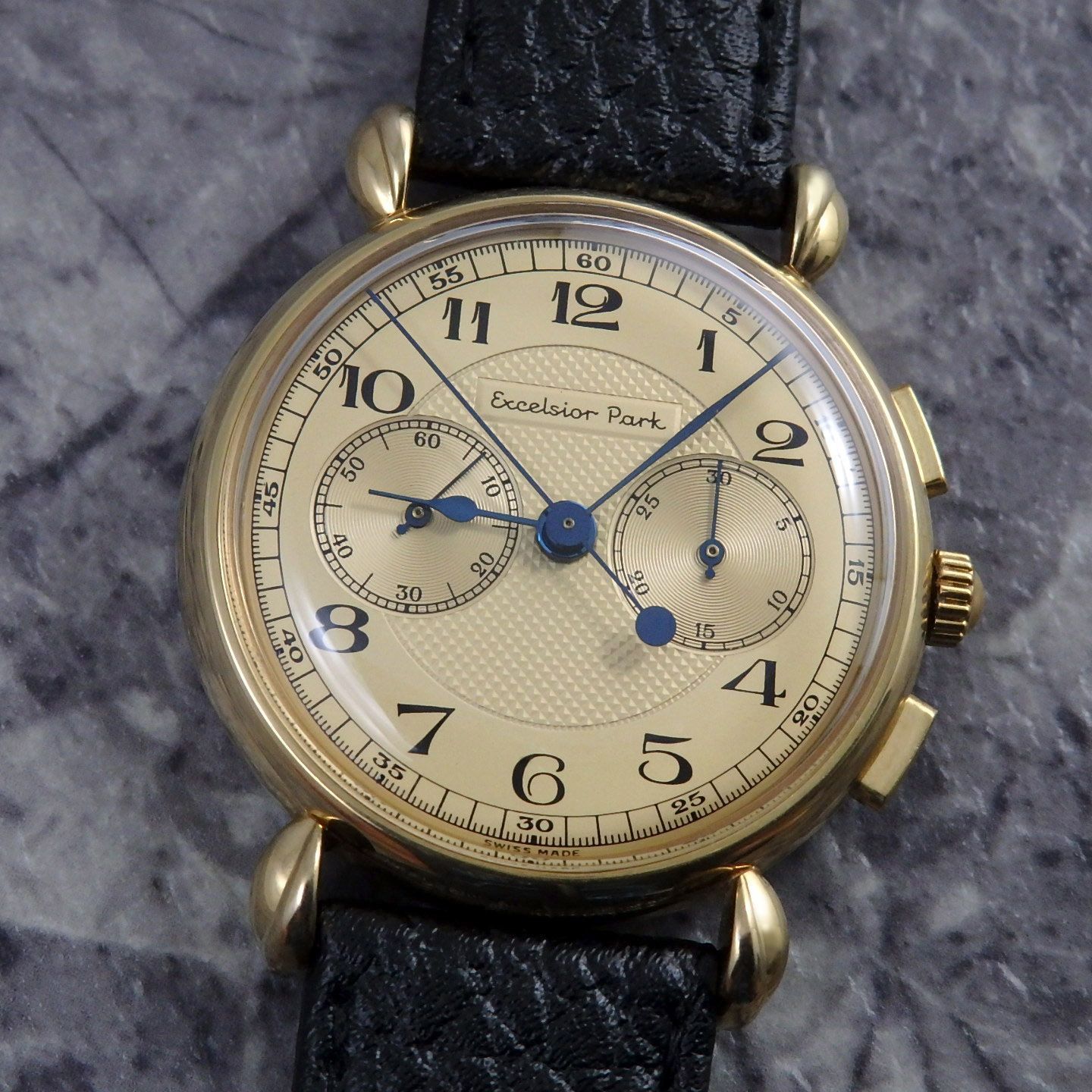 ジラールペルゴ エクセルシオパーク 腕時計 手巻き クロノグラフ ジャンク HA-5930| ジラールペルゴ エクセルシオパーク Cal.4 2レジスター