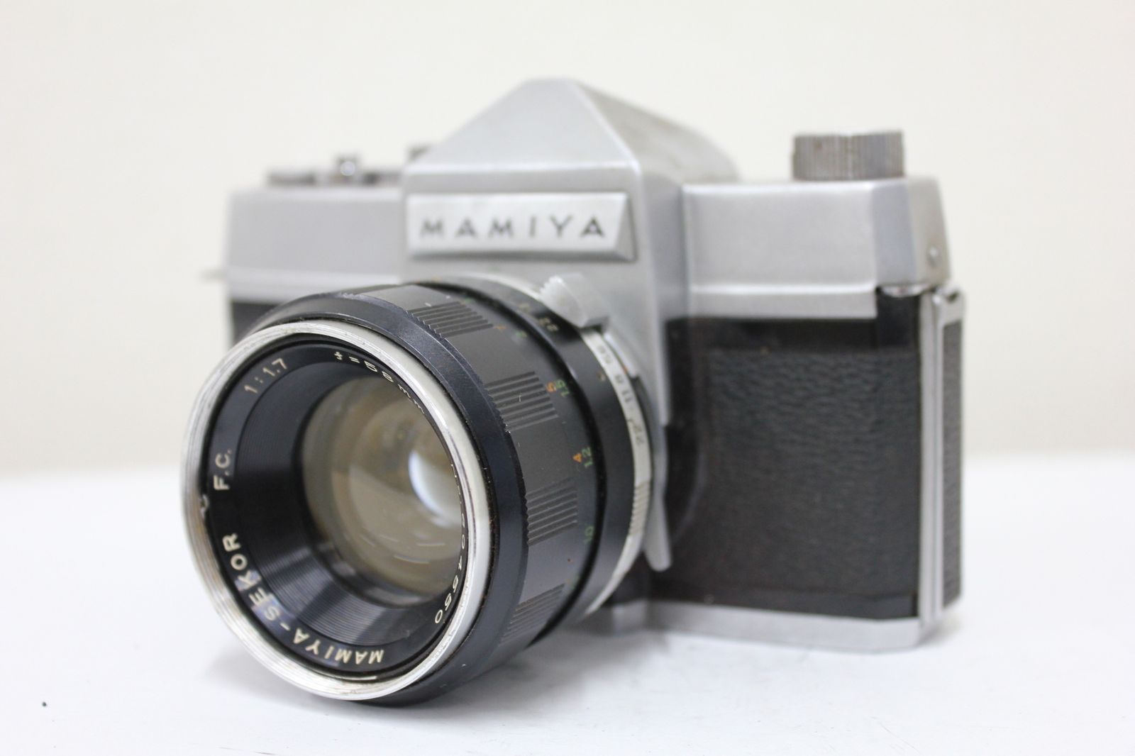 返品保証】 マミヤ Mamiya FP SEKOR FC 58mm F1.7 ボディレンズセット