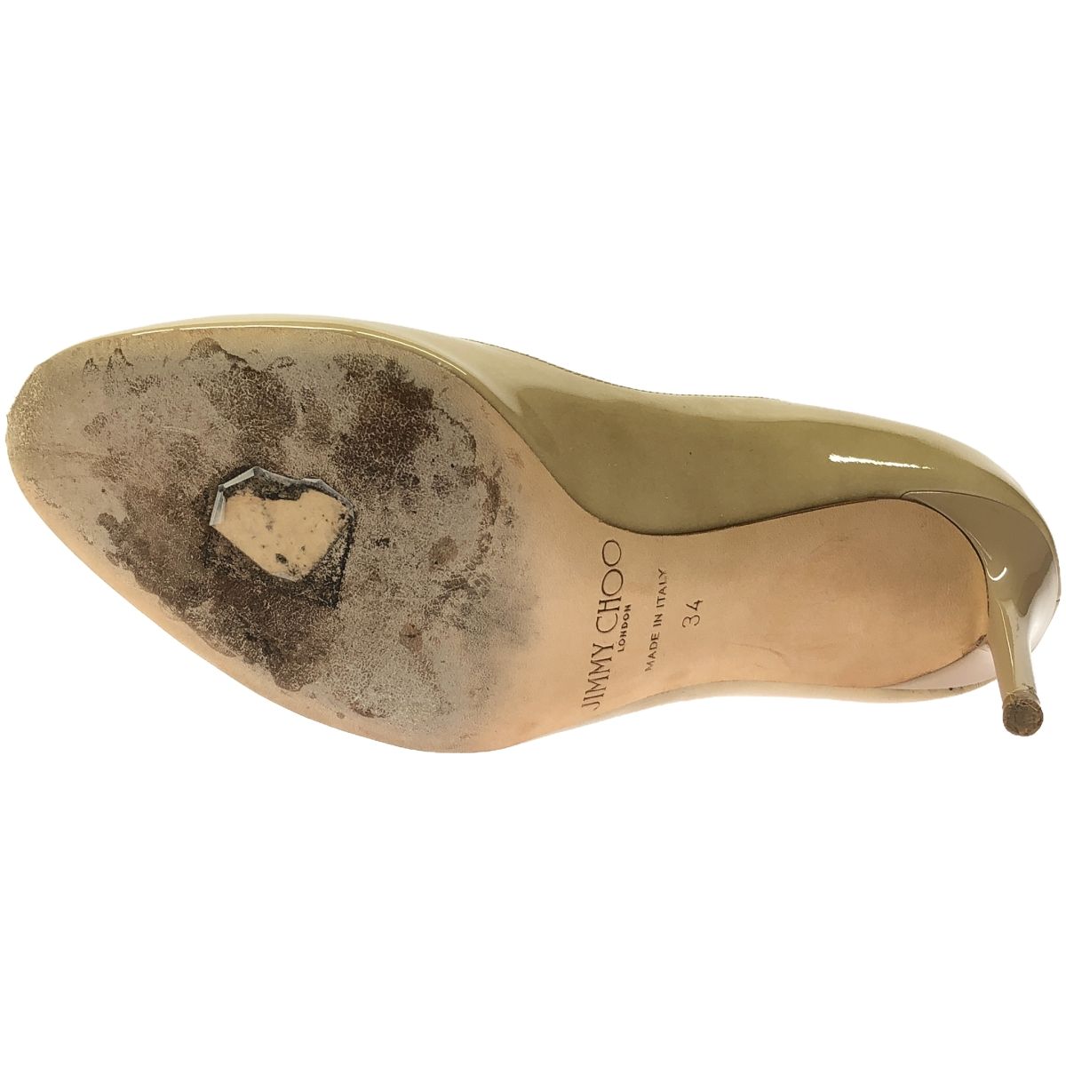 JIMMY CHOO ジミー チュウ ESME 85 ピンヒールエナメルパンプス