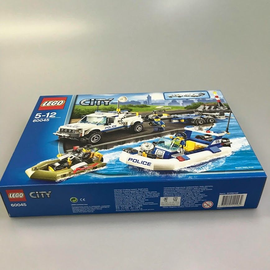 レゴ シティ 60045 ポリスオフロードボートキャリアー 未開封 【公式通販】